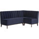 Kosovo Brown / Abbington Navy Banquette
